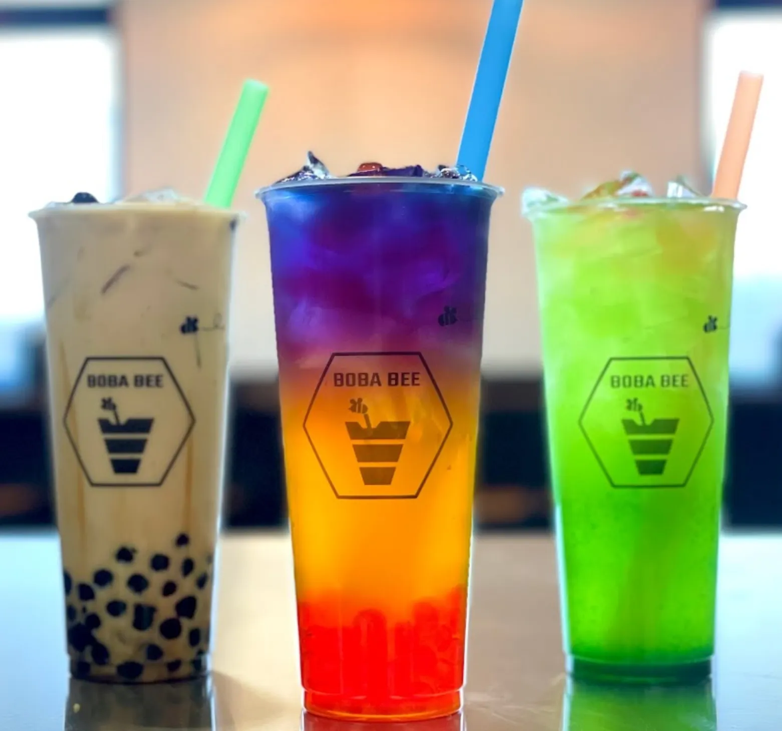 boba bee tea store